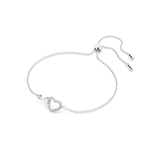 Bracelet Infinity Swarovski cœur et boucles d'oreilles Attract, le cadeau idéal