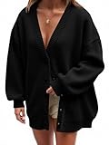 Oversized Fit for Maximum Comfort: Designed with a roomy, slouchy silhouette, this cardigan offers an oversized fit that ensures ultimate relaxation and style. Perfect for those who love casual yet chic outfits Soft Knit Fabric for All-Day Wear: Craf...