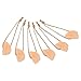Abaodam 6pcs Lick Salt Block Alpaca Salt Lick Deer Food Horse Supplies Deer Salt Lick Block Horse Saddle for Horses to Prevent Boredom Salt Block for Horse Mineral Orange