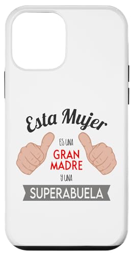 Grandma Floral Mexican Abuelita Heart Mother's Day Latina �X�}�z�P�[�X iPhone 12 mini �p