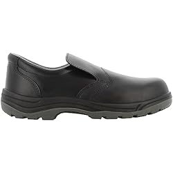 Proteccion Para Manos Seguridad Industrial SAFETY JOGGER S3 Zapatos de Seguridad para Hombres con Punta de Acero 42 EU- X0600 - Botas de Trabajo Antideslizantes para Mujeres, Zapatos de Seguridad de Cuero, Resistentes al Agua, Negros
