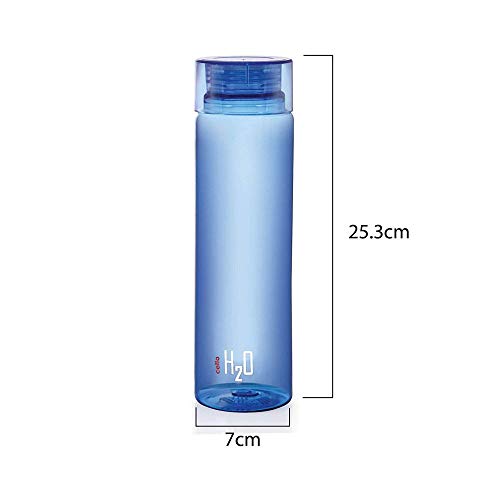 Cello H2O Unbreakable Bottle, 1 Litre, Set of 6
