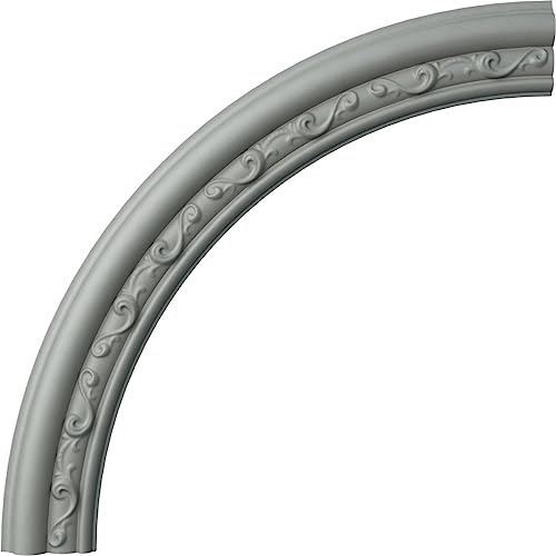 Ekena Millwork CR35WA Watford Ceiling Ring (1/4 of complete circle), 36"OD x 29 1/2"ID x 3 1/4"W x 1"P by Ekena Millwork - Image 2