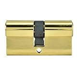 Zamek od drzwi Cylinder drzwiowy zamek stronniczy 60mm miedź bezpieczeństwa podwójny otwarty cylinder zamka zabezpieczenie przed kradzieżą mosiężny cylinder zamka drzwi z kluczami