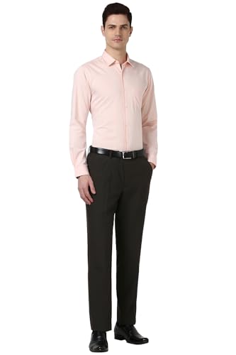 Image of Peter England Men Regular Fit Pants