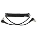 Produktbild P Prettyia 3,5 mm Flash PC-Sync Blitzkabel Spiralkabel Flash Sync Kabel mit PC Stecker Schraubensicherung für Canon 580EXII 7D 5DII 50D 40D 30D
