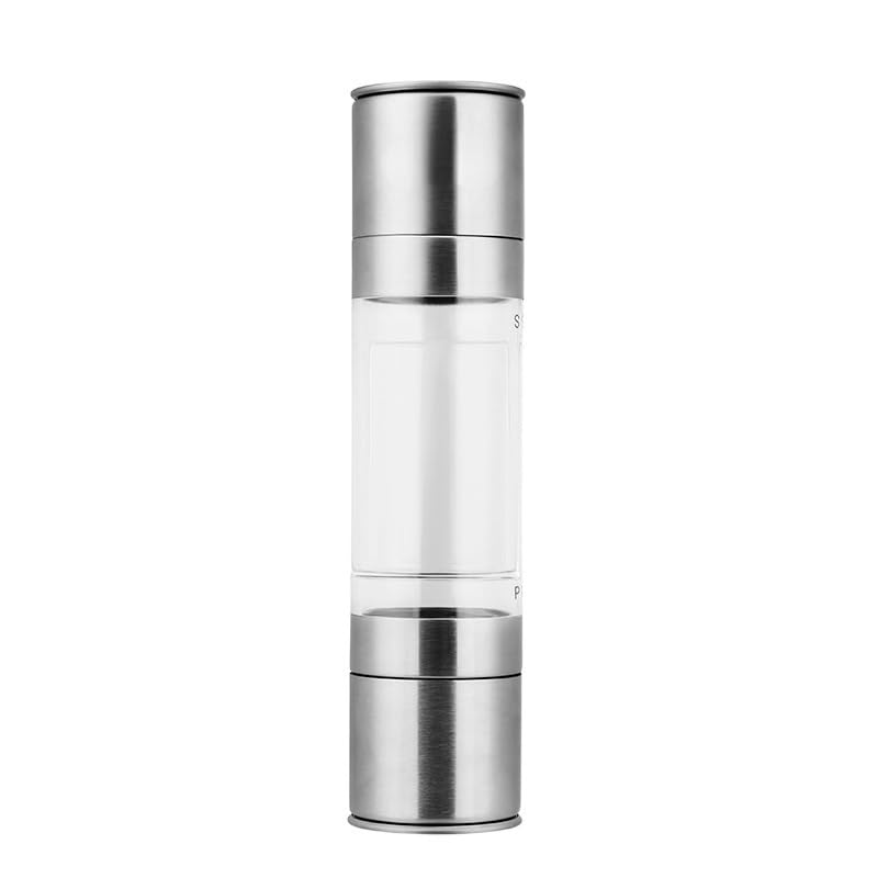 Moulin sel et poivre en inox, l'outil de cuisine design pour la cuisson
