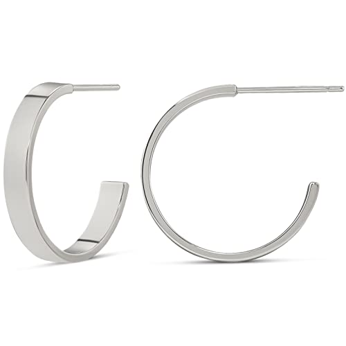 Image of Amazon Essentials 14K Gold Plated Square Edge Hoop