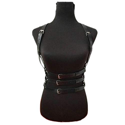 HEALLILY imbracatura reggiseno bondage sexy fasciatura regolabile cinturino in pelle cinturino di sicurezza imbracatura pettorale per donna femmina