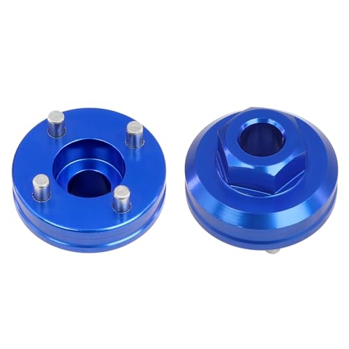 Image of DPTOOL Steering Stem Triple Nut Removal Tool Compatible with Ducati 748 749 900 916 996 998 999 1098 1098S Triple Tree Nut Wrench Replace 887131058