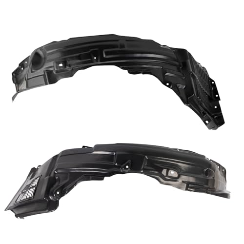 Image of TRQ Inner Fender Liner Set Compatible with 2010-2015 Mitsubishi Lancer MI1248123 MI1249125