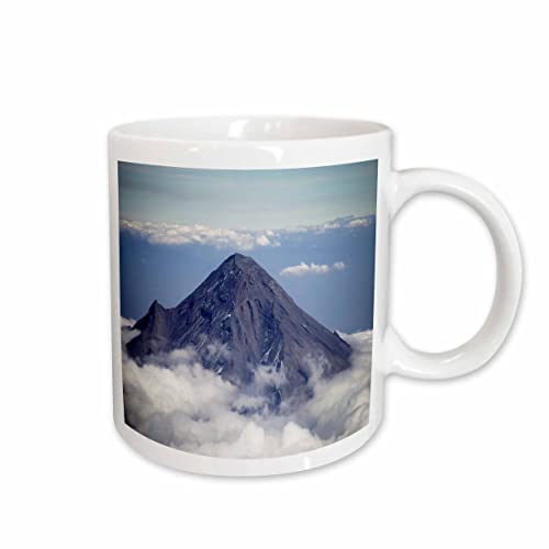 3dRose Mexican Volcano with Clouds All Things 15oz Mug
