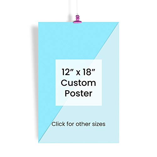 Image of EzPosterPrints - Custom Poster Print - Upload Your Image /Photo - Personalized Photo Prints, Create Your Own Poster - Print Any Photos, Images - 12 X 18 inches