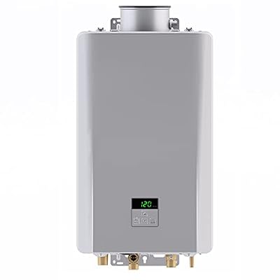 Rinnai RE140iP Non-Condensing Propane Tankless Water Heater, Up to 5.3 GPM, Indoor Installation, 140,000 BTU