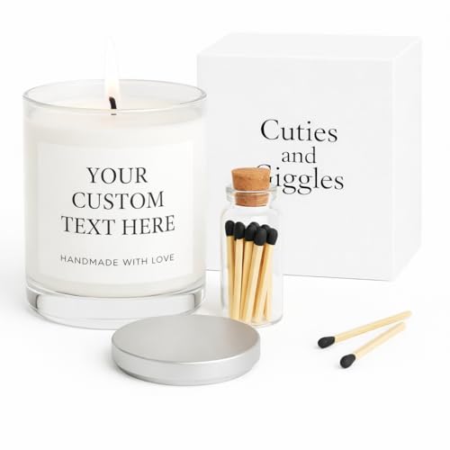 Custom Scented Candle Set