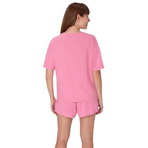 Image of Hanes Women's Pajamas Set, Comfywear Pajamas for Women Set, Originals SupertSoft Loungewear, T-Shirt & Sleep Shorts