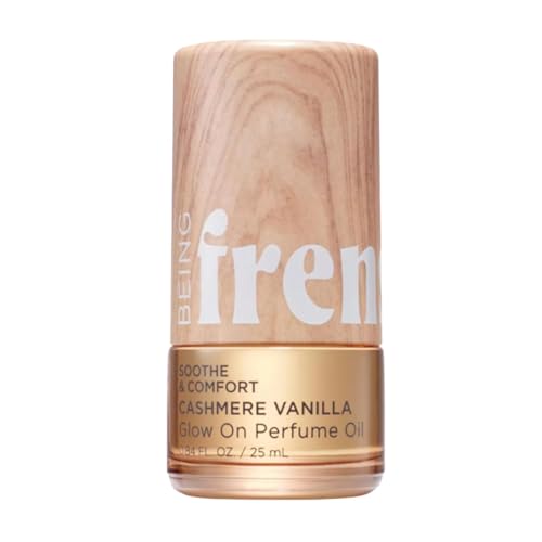 Being Frenshe Fresh Cashmere Vanilla Glow On Roll-On Fragrance, 0.84 fl oz [1 Pack]