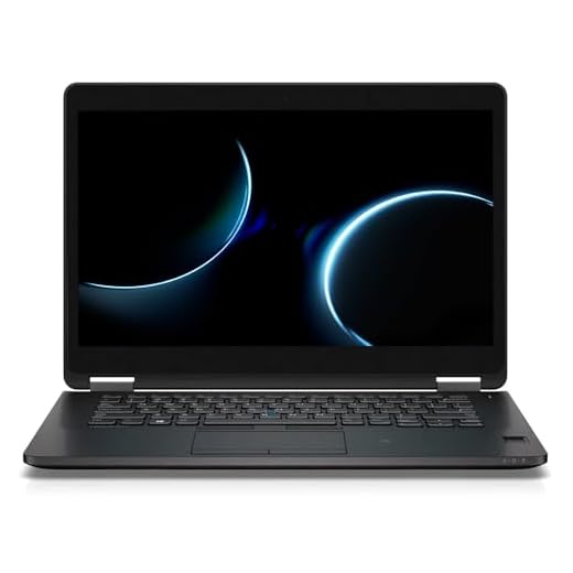 Dell Latitude E7470 Laptop with 14-Inch Screen, Intel Core i5-6300U, 8 GB RAM, 256 GB SSD, Camera, Windows 11 Pro (Renewed)