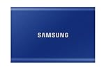 Samsung T7 Portable SSD - 1 TB - USB 3.2 Gen.2 External SSD Indigo Blue (MU-PC1T0H/WW)