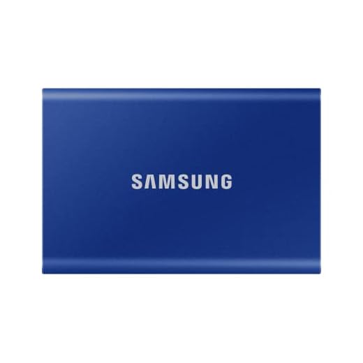 Samsung T7 SSD portátil - 1 TB - USB 3.2 Gen.2 Externo SSD Indigo Blue (MU -PC1T0H/WW)