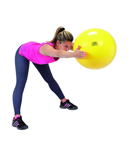 GYMNIC Clássico 75 cm – Bola de Exercício, Amarelo