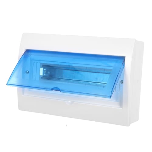 Veemoon Caja para Interruptores Vías Resistente al Clima Caja Eléctrica Plástica con Riel Din Protección Estanca contra Agua y Polvo para Uso Residencial y Comercial