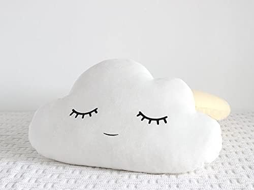 Cloud Shaped Pillow Super Soft Plush Cushion Set for Kids, Baby Nursery, Bedroom Décor & Gifting Pack of 1-image-30