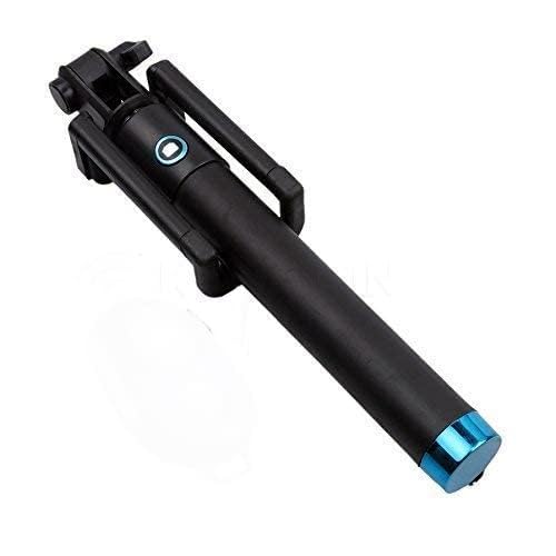 King Shine Compact Wired Monopod Extendable Selfie Stick with Remout Built-in Remote Pocket Size Selfie Stick for All Phones (Only Selfie Stick) - Multicolor With 3Month Warranty-picture-28