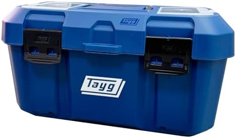 Tayg Caja Herramientas 46 Azul - Estuche y Bandeja Interior Extra...