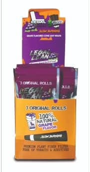 Grape Flavored Cone Natural Leaf Wraps