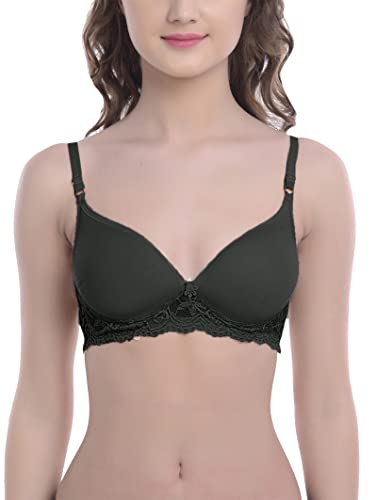 Image of FIMS - Fashion is my style Women Lace Padded Bra Lightly Pad Full Coverage