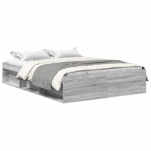 Genérico Canapé Sonoma Gris 120x190 cm Small Double (47,2 kg)-Muebles