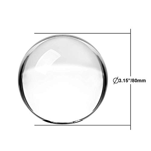 Neewer 80Mm/3Inch Clear Crystal Ball Globe With Free Crystal Stand For Feng Shui/Divination Or Wedding/Home/Office Decoration #TOP3