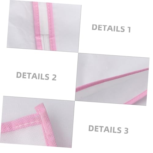1pc Nonwoven Wedding Dress Storage Bag Dust Cover for Bridal Gown Breathable Garment Bag for Edge Design Extra Reusable and Washable3