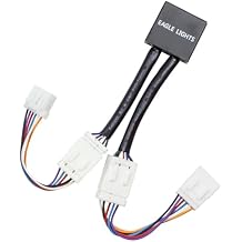 Eagle Lights Run/Brake/Turn Module with BRAKE BURST Strobing Rear Brake Lights for Harley-Davidson XL Sportster Motorcycles No Lenses