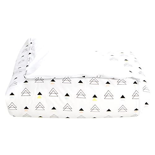 Biramar Baby Edredom Montessori D Dupla Face E Duvet(175X100) New York Triangulo Colorido Colorido
