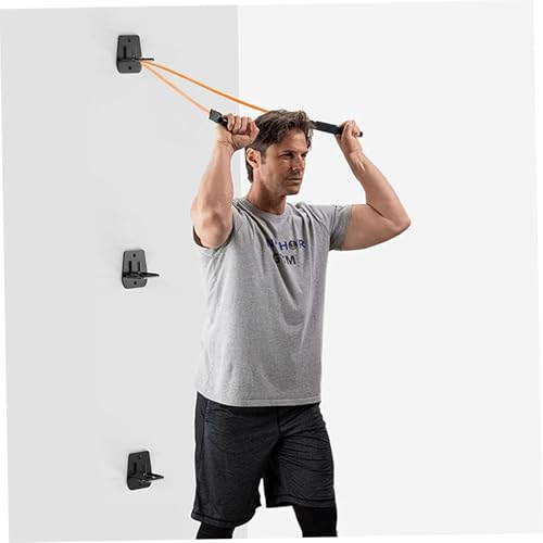 Fixation murale bande résistance pour exercice de musculation à la maison - 4