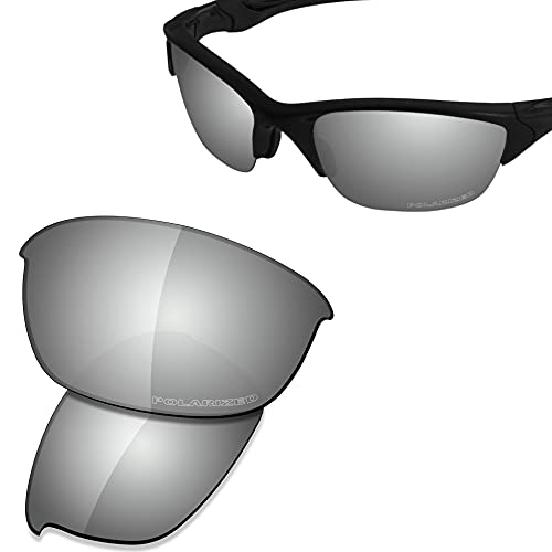 Image of SAUCER Premium Replacement Lenses & Rubber Kits for Oakley Half Jacket 2.0 OO9144 | UV400 Protection, Anti-Scratch