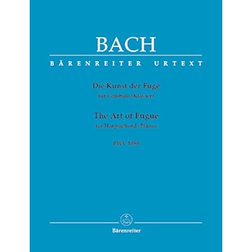 BACH - El Arte de la Fuga (BWV:1080) para Piano (Urtext) (Hofmann)
