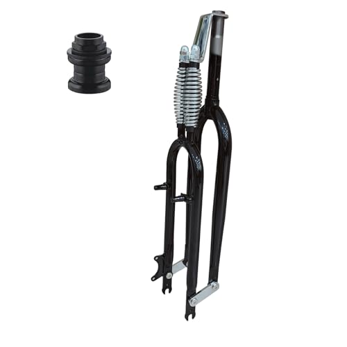 CDHPOWER 26" Double Springer Suspension Fork Black