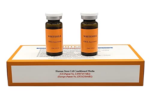 Generic 【WHITESILK by AnterogenPartners】 EGF + Triple Stem Cell Real VITAMIN (concentrate)SILK Therapy Serum Antioxidant, Anti-Wrinkle, Brightening Silk Protein(100,000ppm) 4 Special Vitamins Extract