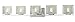 Z-Lite 3025-5V Chrome Frame Finish 5-Light Vanity Light, Clear