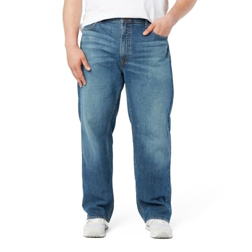 LEVI STRAUSS SIGNATURE Gold Men's Relaxed Fit Flex Waistband Jeans by Levi Strauss Signature Gold - Used condition - US$23.93