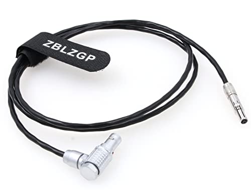 Câble d'alimentation 0B 2 broches mâle coudé pour intégration moniteur ARRI - 3