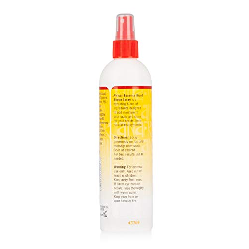 Universal Beauty African Essence Braid Sheen Spray 355 ml miniatura 2
