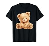 Süßer Teddy, Bär, Teddybär, niedlicher vintage boho Teddy, romantisch & süß. Outfit für Kinder, Kleinkind, Baby, Mädchen, Frauen und Damen. Süßer Teddy für Kuscheltier Fans. Süßes Teddy Design, Plüschtier, Stofftier.