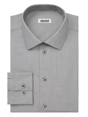 Kenneth Cole Mens Dress Shirt Regular Fit Solid - Image 4