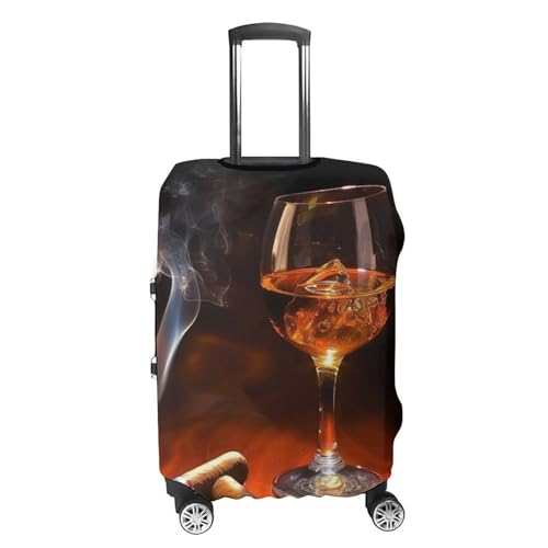 Wine Cigar Travel Suitcase Protector Luggage Cover Protective Washable Anti-scratch Baggage Cover4
