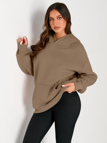Image of EFAN Women's Hoodies Oversized Sweatshirt Comfort Fleece Sweaters | Cozy Trendy Pullover Hoodies, Sweatshirts with Pockets For Fall & Winter