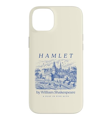 Shakespeare Hamlet Cute Book Lover Bookworm Drama Teacher �X�}�z�P�[�X iPhone 14 Plus �p